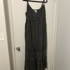 torrid Charcoal Gray Maxi Dress